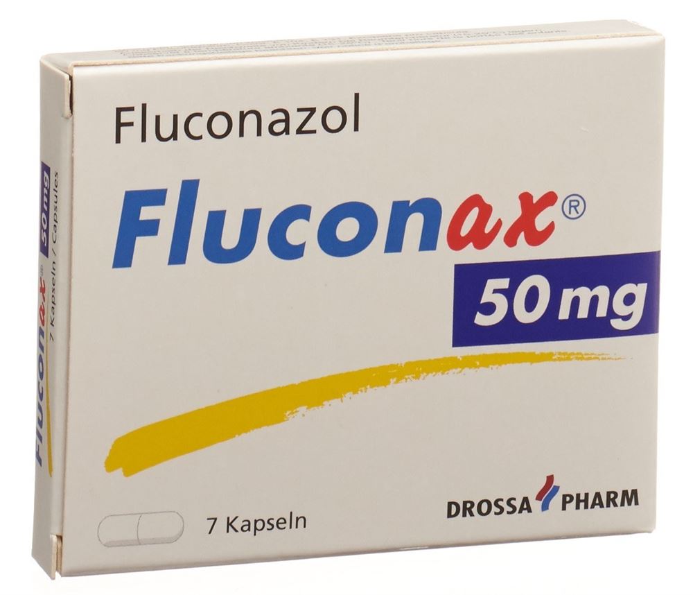 FLUCONAX caps 50 mg 7 pce