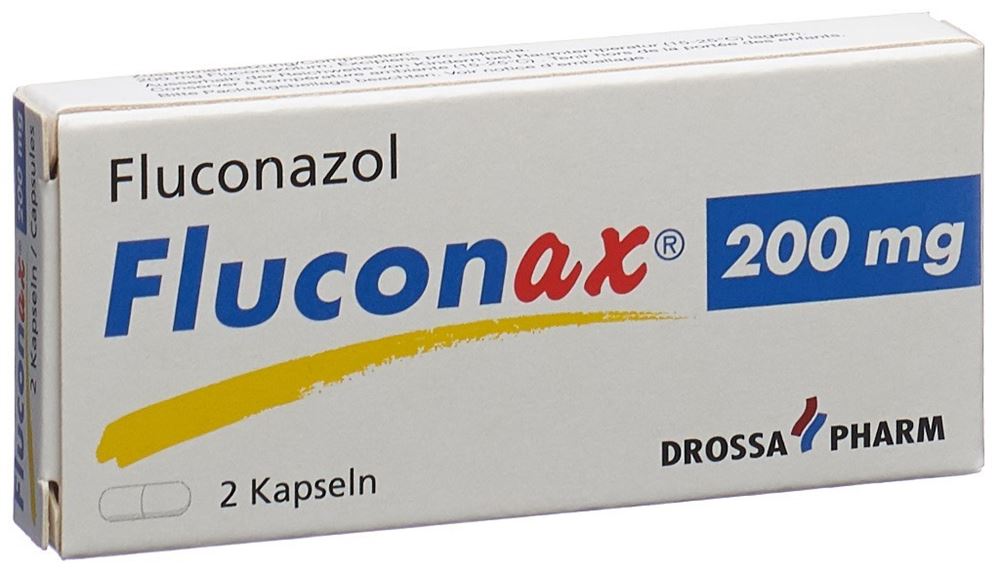FLUCONAX caps 200 mg 2 pce