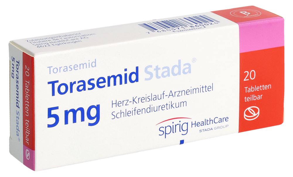 TORASEMIDE Stada cpr 5 mg 20 pce