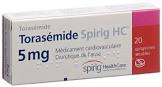 Torasémide Spirig HC, cpr 5 mg , 100 pce
