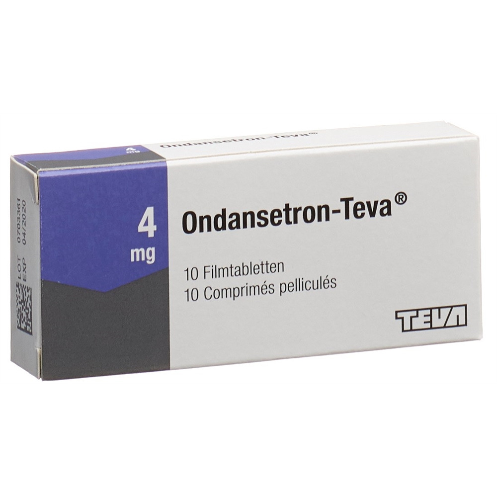 Ondansetron-Teva, 4 mg, Filmtabletten