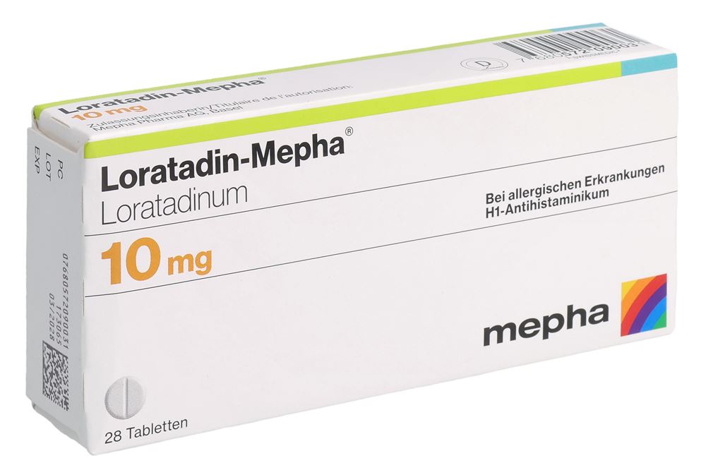 LORATADIN Mepha cpr 10 mg 28 pce