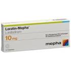 Loratin-Mepha 10, cpr 10 mg, 42 pce