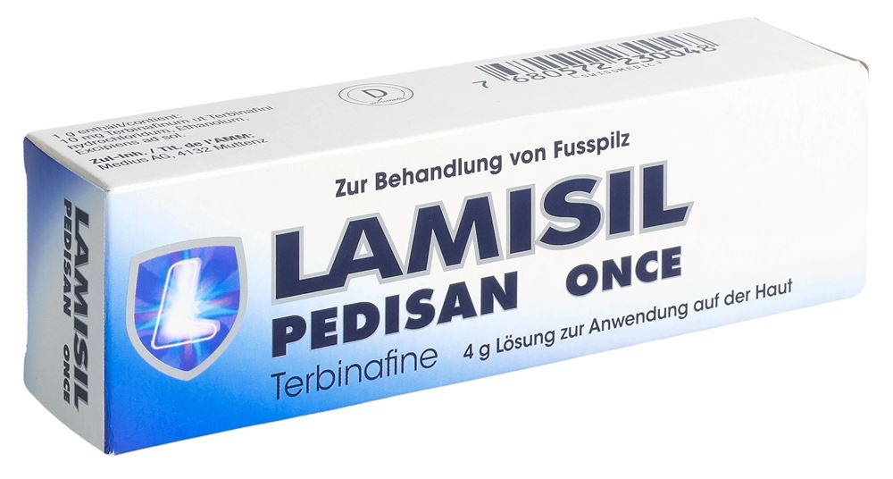 Lamisil Pedisan Once, Filmbildende Lösung