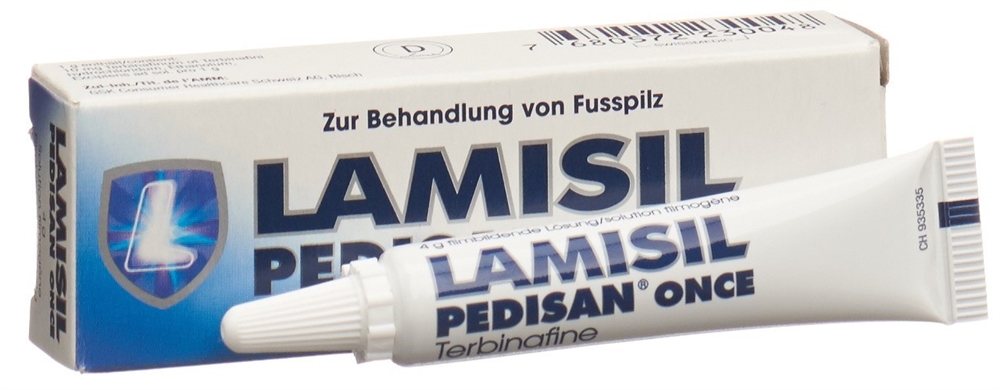 Lamisil Pedisan Once, Filmbildende Lösung