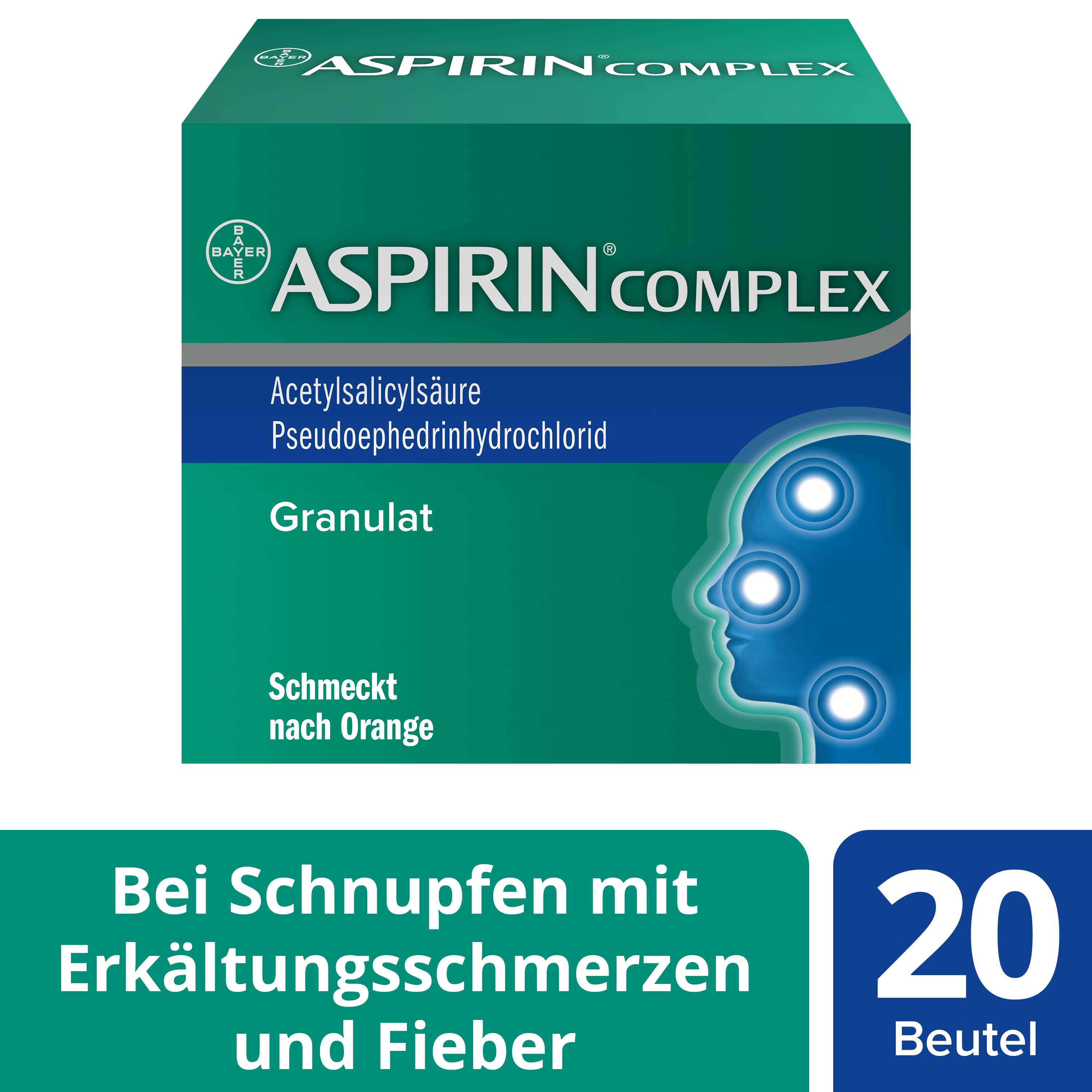 ASPIRINE Complexe gran sach 20 pce