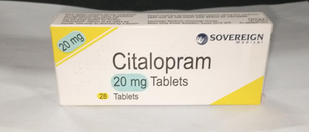 CITALOPRAM Mepha Teva cpr pell 20 mg bte 28 pce