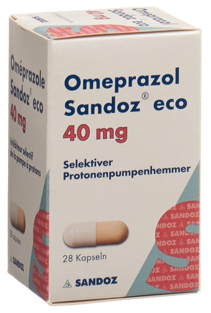 Omeprazol Sandoz eco 40 mg, Kapseln