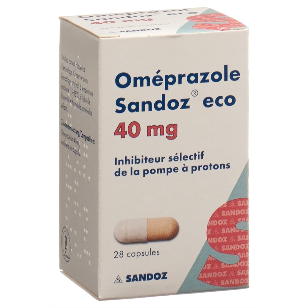 Omeprazol Sandoz eco 40 mg, Kapseln