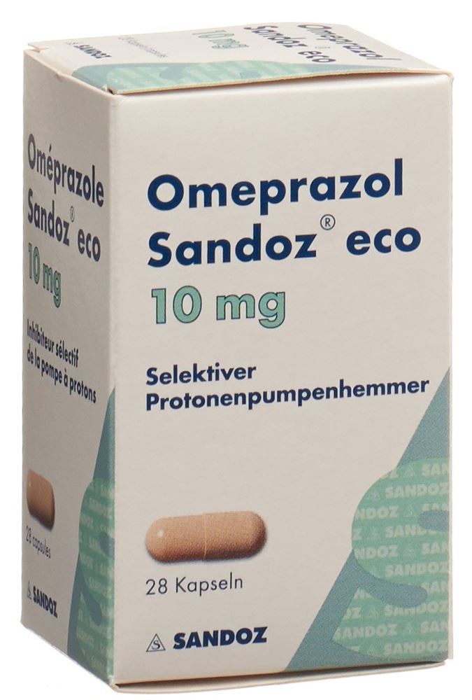 Omeprazol Sandoz eco 10 mg, Kapseln