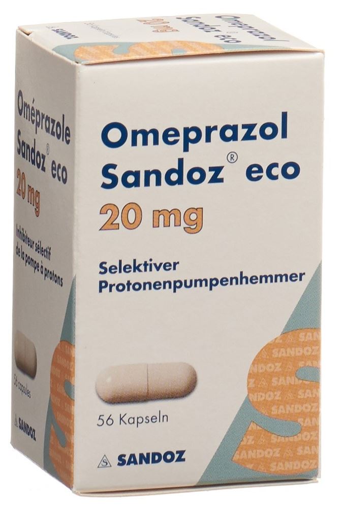 Omeprazol Sandoz eco 20 mg, Kapseln