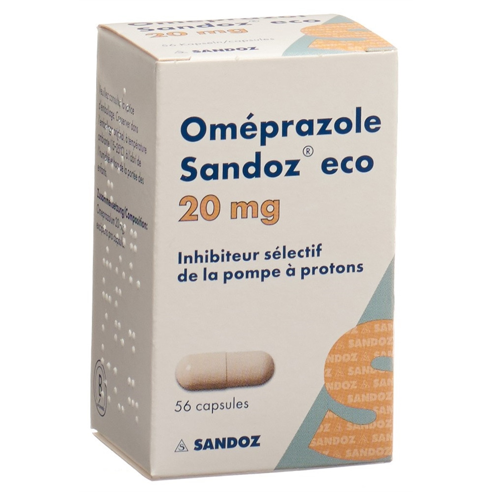 Omeprazol Sandoz eco 20 mg, Kapseln