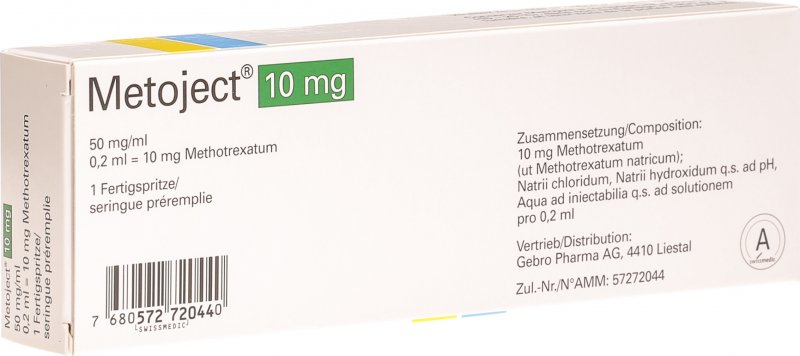 Metoject 10 mg, Injektionslösung
