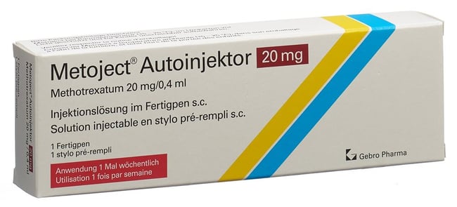 Metoject 20 mg, Injektionslösung