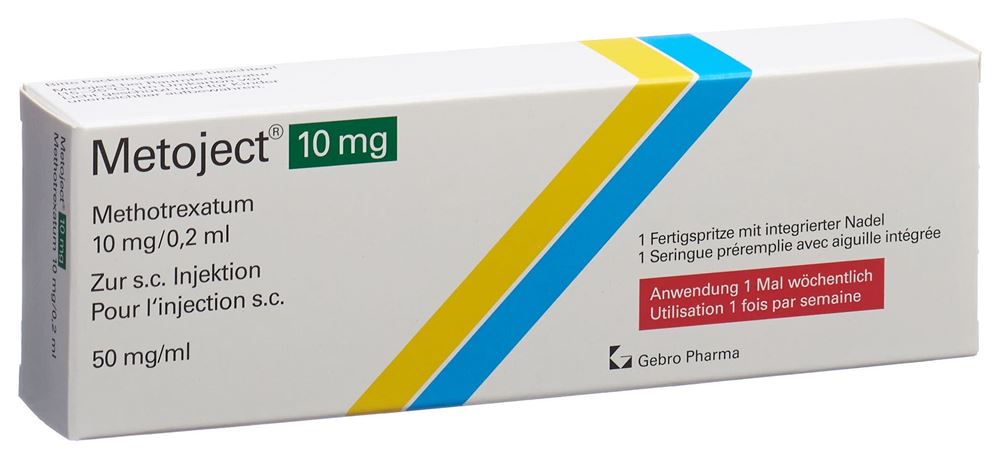 Metoject 10 mg, Injektionslösung