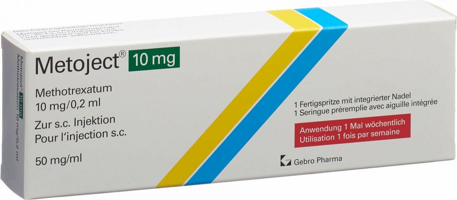 Metoject 10 mg, Injektionslösung