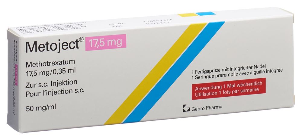 METOJECT sol inj 17.5 mg/0.35ml ser pré