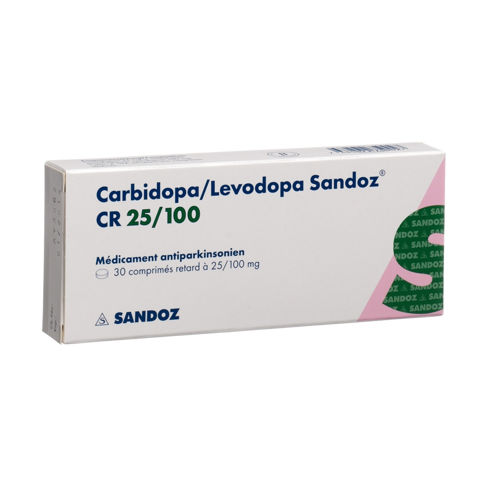 Carbidopa/Levodopa Sandoz CR 25/100, Retardtabletten