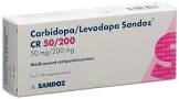 CARBIDO/LEVODO Sandoz CR cpr ret 50/200mg 100 pce