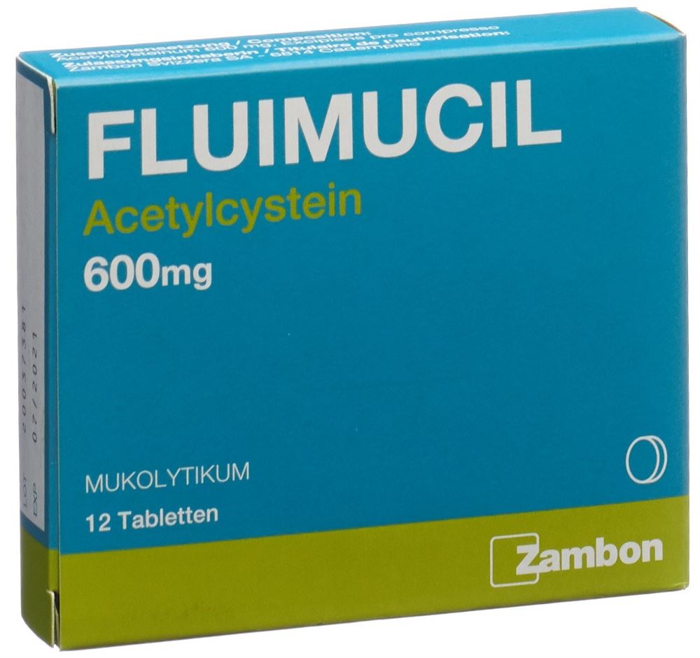 Fluimucil 600 mg, compresse