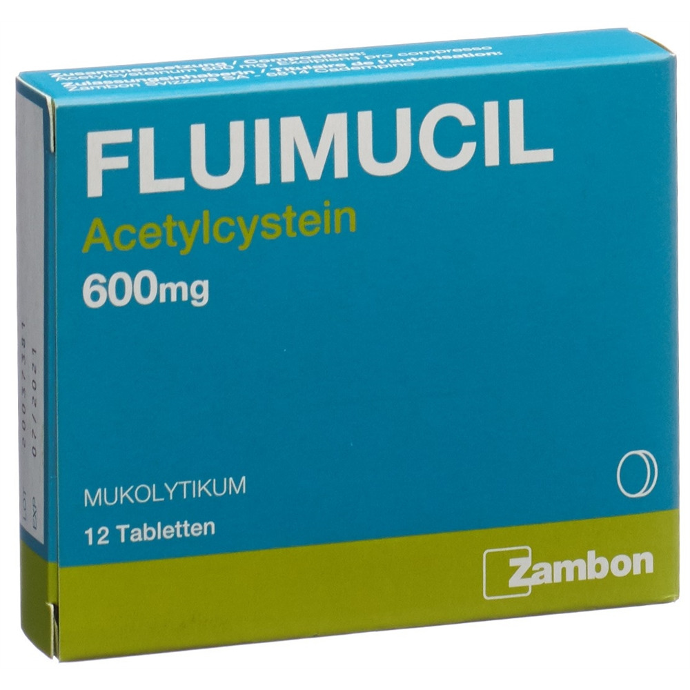 Fluimucil 600 mg, compresse
