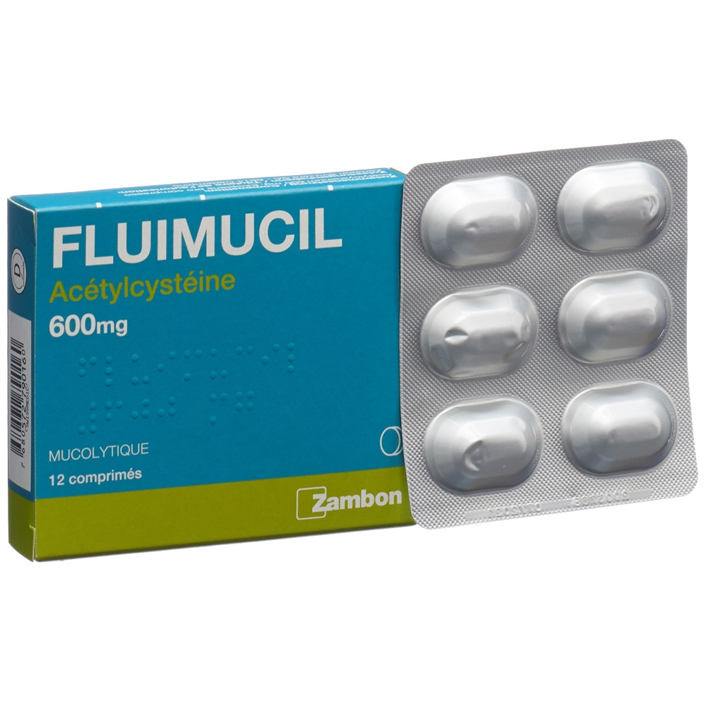Fluimucil 600 mg, compresse