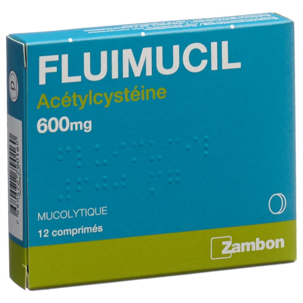 Fluimucil 600 mg, compresse