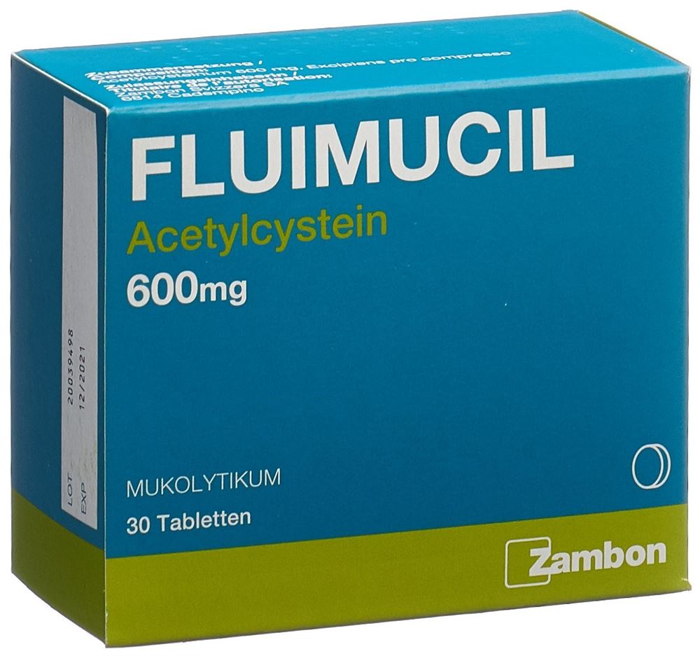 Fluimucil 600 mg, compresse