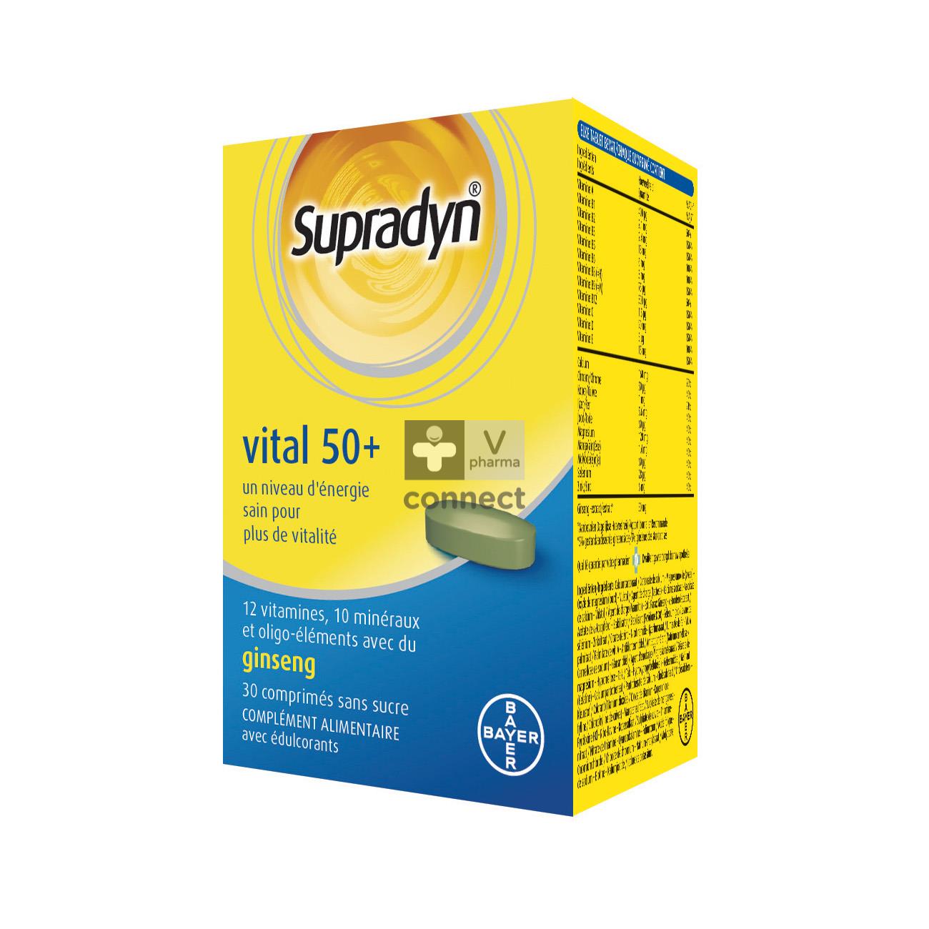 Supradyn Vital 50+, Brausetabletten