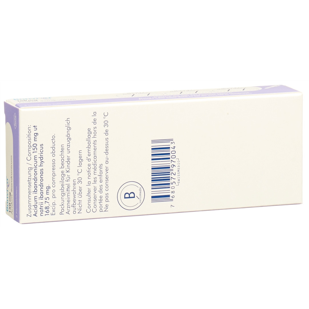 BONVIVA cpr pell 150 mg 3 pce