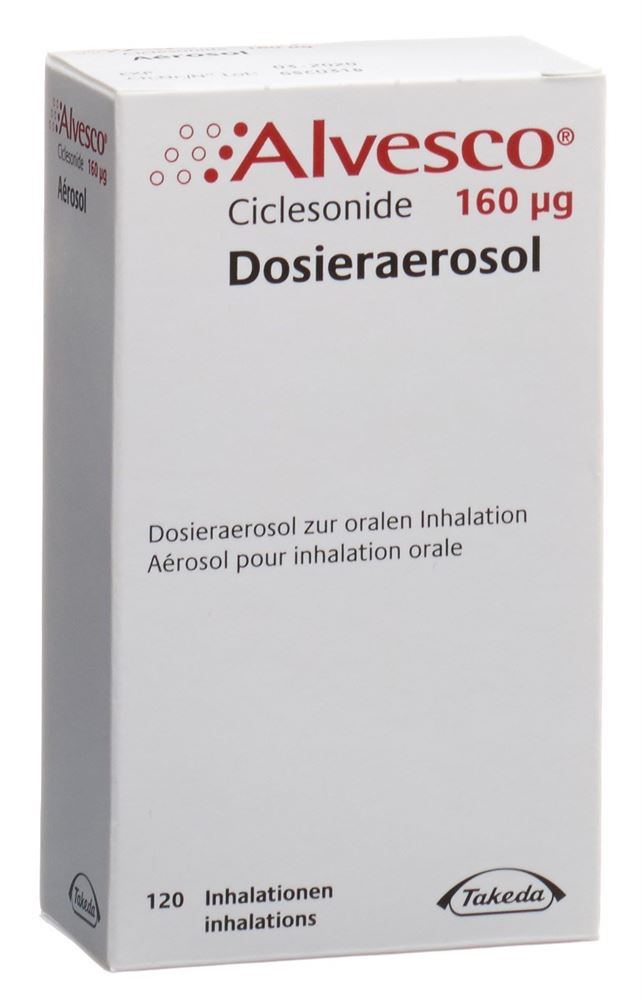 Alvesco 160 ug, Dosieraerosol