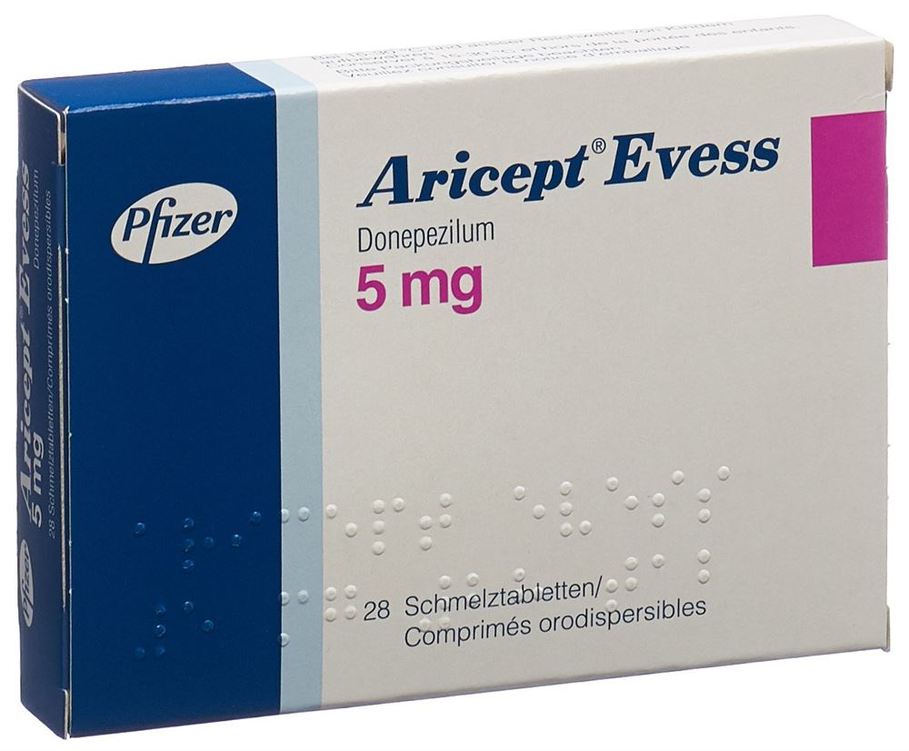 ARICEPT Evess cpr orodisp 5 mg 28 pce