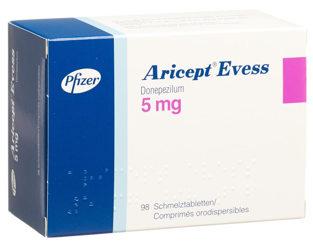 ARICEPT Evess cpr orodisp 5 mg 98 pce