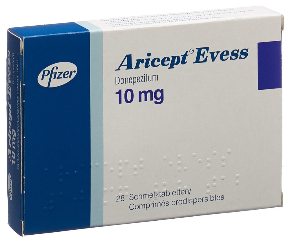 ARICEPT Evess cpr orodisp 10 mg 28 pce