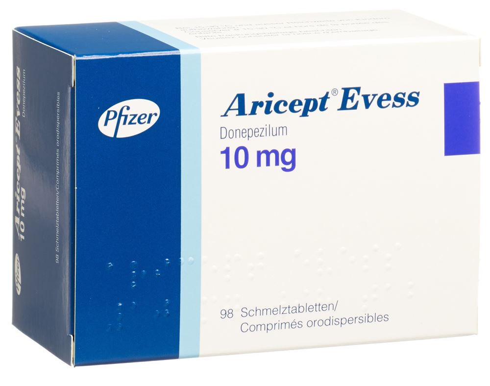 ARICEPT Evess cpr orodisp 10 mg 98 pce