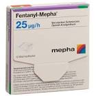 Fentanyl-Mepha 25, transdermale Pflaster