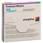 FENTANYL Mepha patch mat 75 mcg/h 10 pce