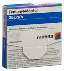 Fentanyl-Mepha 25, transdermale Pflaster