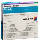 FENTANYL Mepha patch mat 75 mcg/h 5 pce