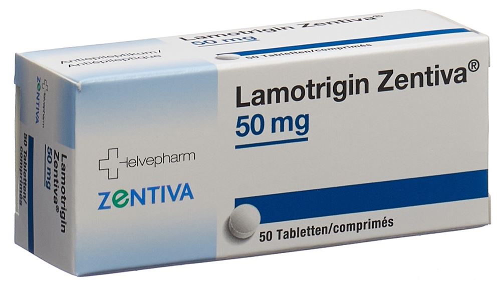 Lamotrigin Zentiva 50 mg, Tabletten