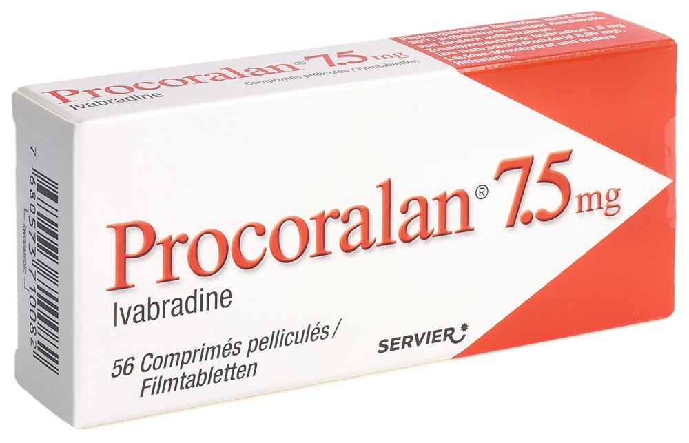 Procoralan 7.5 mg, comprimé pelliculé