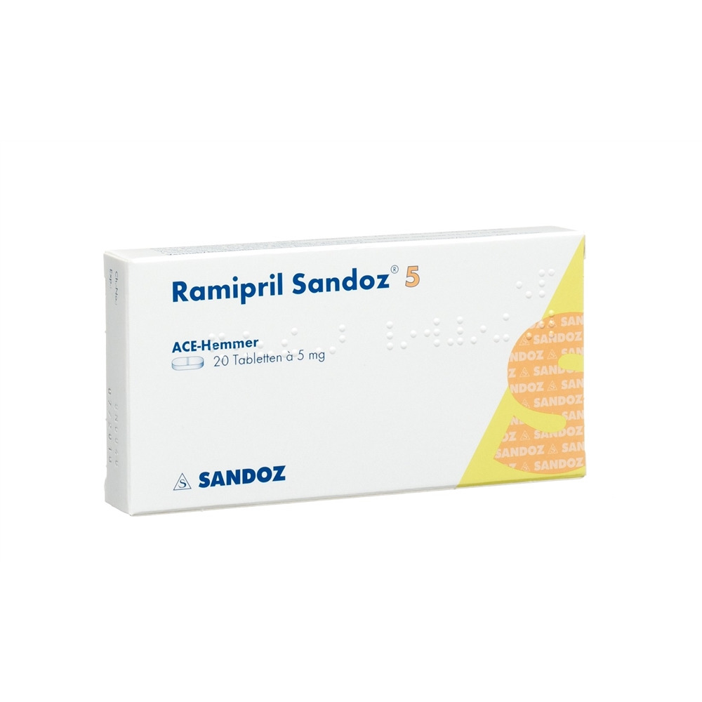 CO-RAMIPRIL Sandoz cpr 5/25 20 pce