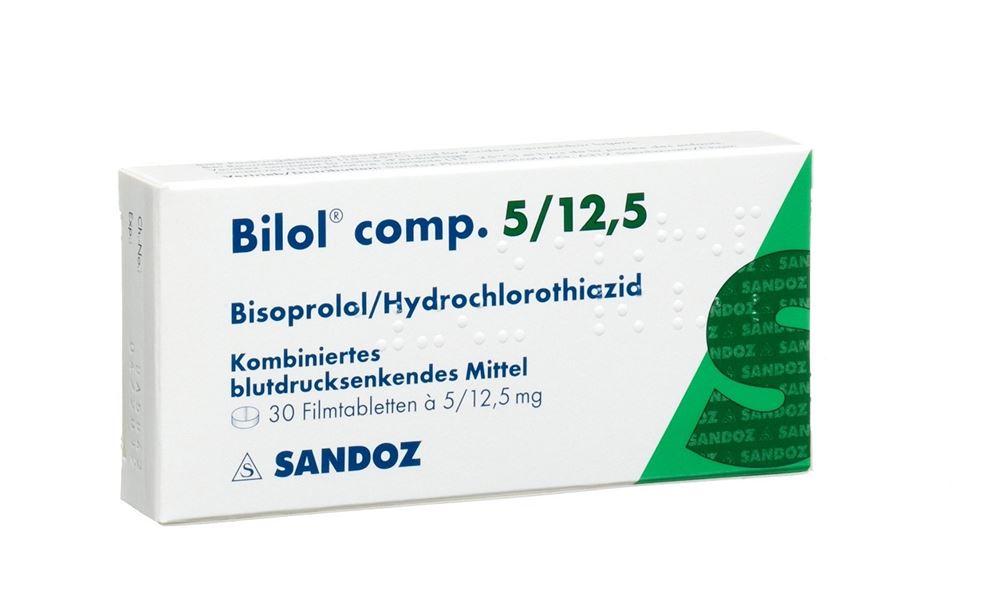 BILOL comp cpr pell 5/12.5 mg 30 pce