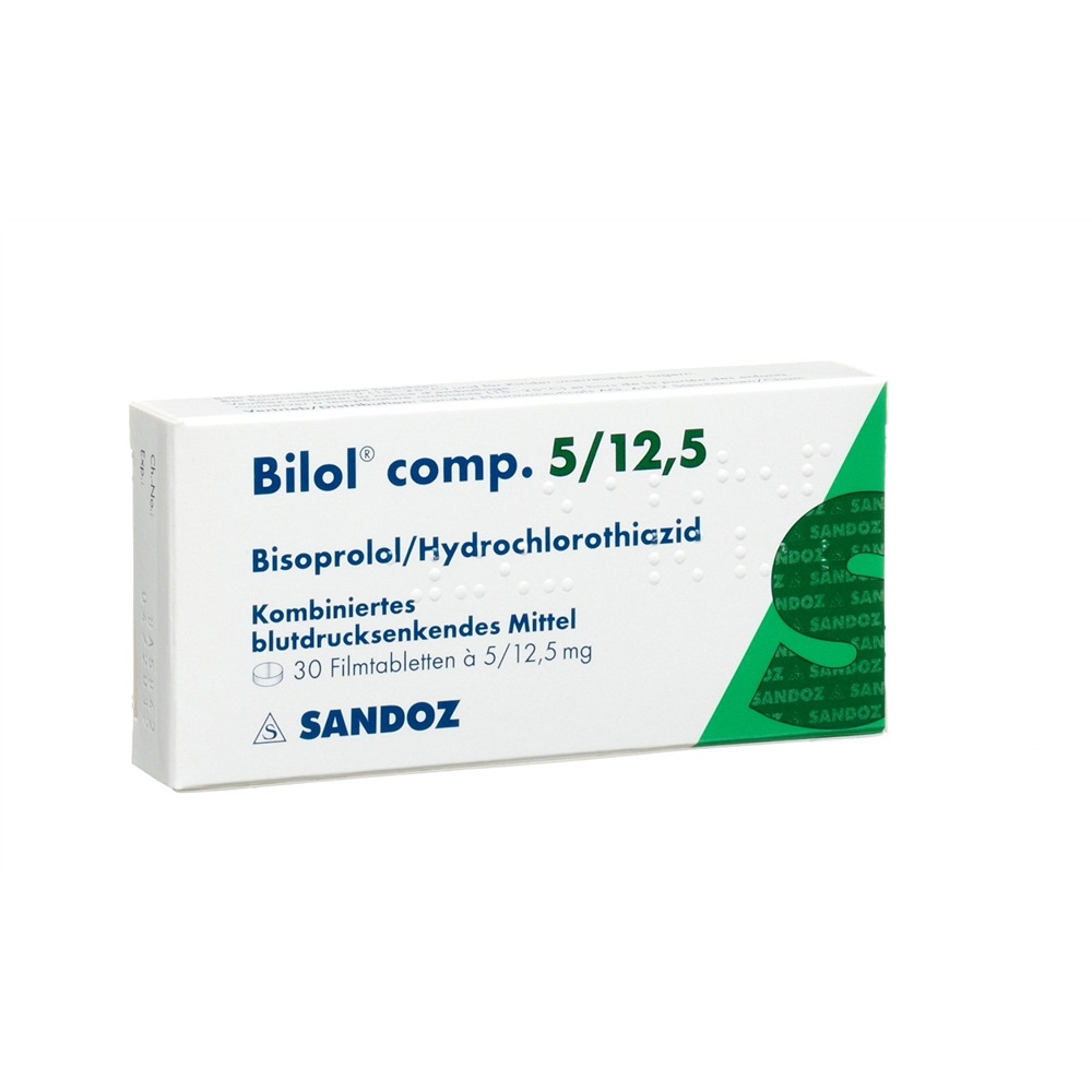 BILOL comp cpr pell 5/12.5 mg 30 pce
