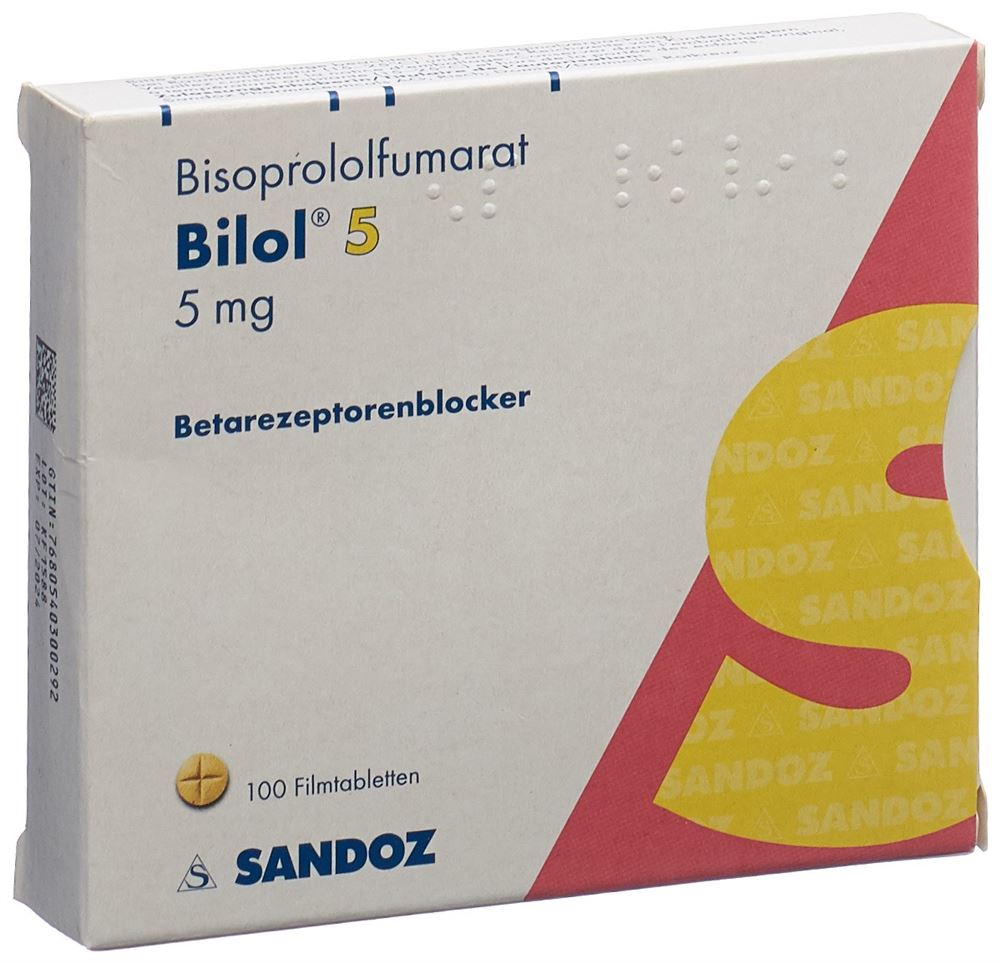 BILOL comp cpr pell 5/12.5 mg 100 pce