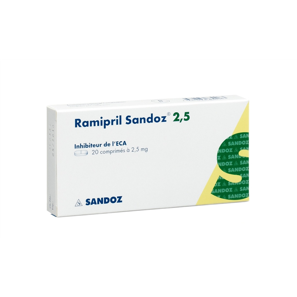 Ramipril Sandoz 2.5, Tabletten