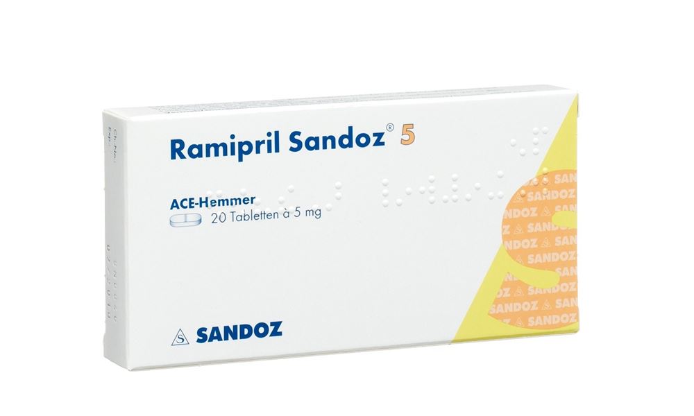 Ramipril Sandoz 5, Tabletten