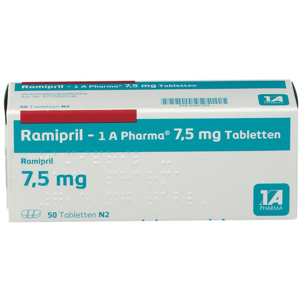 Ramipril Sandoz 7.5, Tabletten