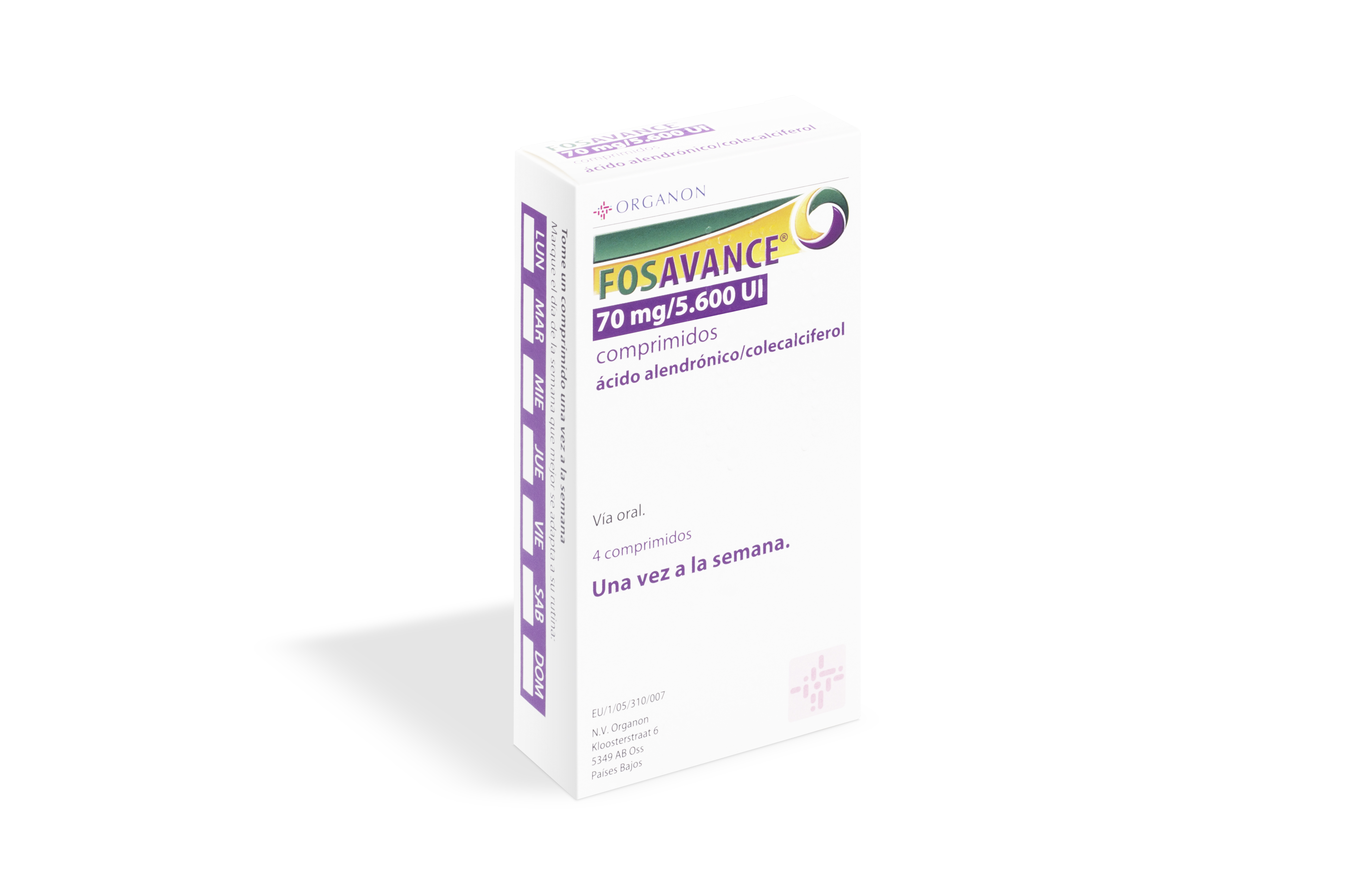 Fosavance 70/5600, Wochentabletten