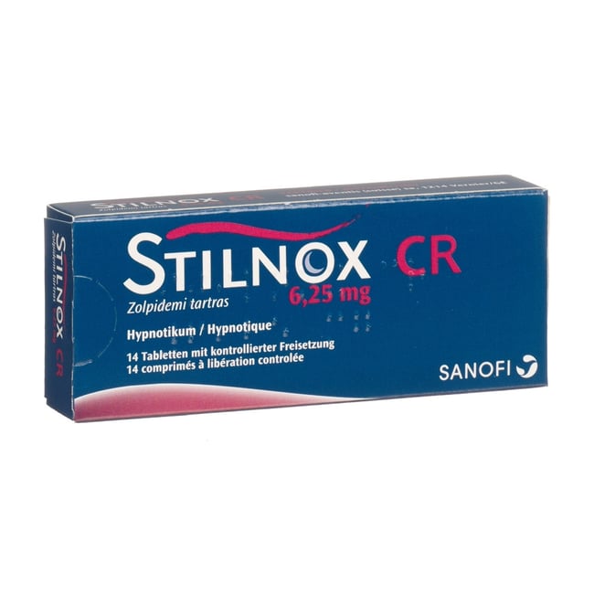 Stilnox CR 6.25 mg, comprimés à libération contrôlée